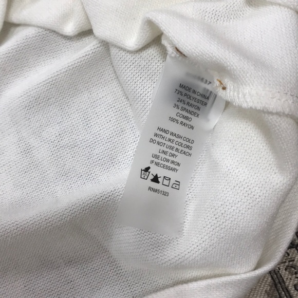 Vince Camuto Tie Sleeve Mix Media Cozy Top - Picture 4 of 7